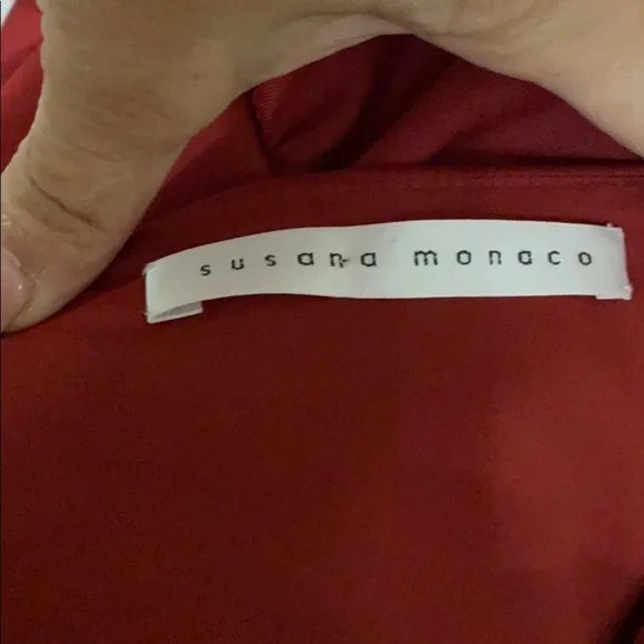 Susana Monaco Sadi Dress Fit n Flare Laser Cut - Picture 9 of 10